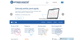 Desktop Screenshot of customermonitor.sk
